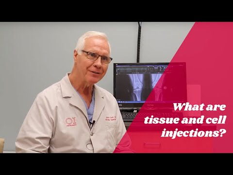 What are tissue and cell injections?