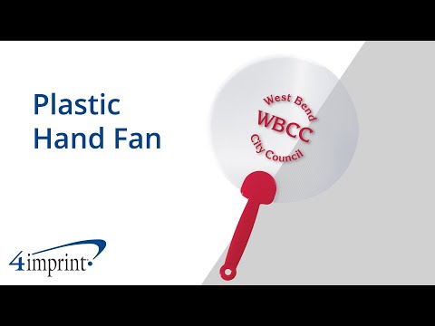 Plastic Hand Fan by 4imprint