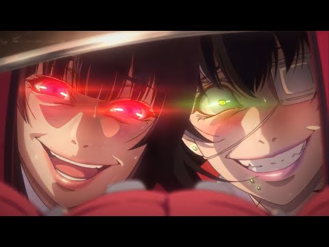 Yumeko & Midari vs Erimi (Kakegurui)