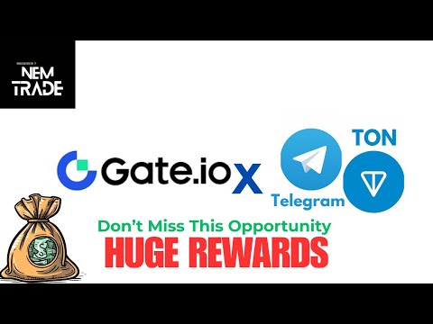 Gate.io x TON Partnership: Unlock Huge Prize Pools and Airdrops!