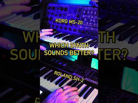 VINTAGE KORG MS-20 vs ROLAND SH-2: Which analog monosynth would you rather have?