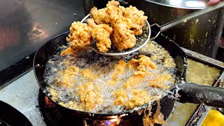 入店→全員同じ注文。お化けコスパの鬼盛り唐揚げ町中華がヤバい丨Fried chicken - Wok Skills In Japan