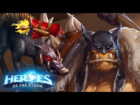 Rexxar & His Heat Seeking Boar Missiles! | Heroes of the Storm (Hots) Rexxar Gameplay