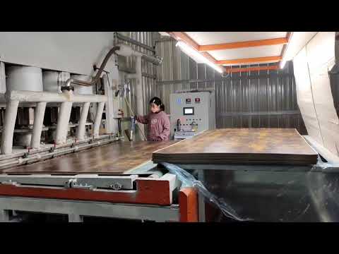 Melamine board production line - linkedin woodwork