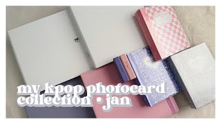 ✰ my kpop photocard collection | jan 2025 ✰ ot8 ateez, cravity, enhypen, cix, txt, skz, wjsn + more