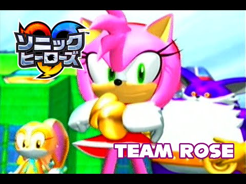 Sonic Heroes (Japanese) - Team Rose - Cutscenes + In-Game Dialogue