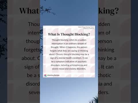 What is Thought Blocking?