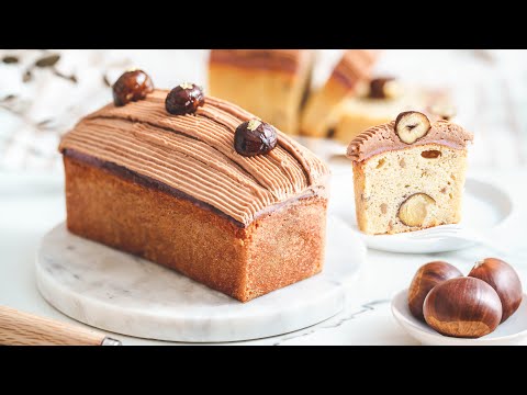 Mont-Blanc Chestnut Pound Cake, this cake recipe is so delicious! (Pound Cake Tips Sharing)