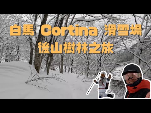 白馬 Cortina 滑雪場🏂 後山樹林之旅🏂 【2022-2023滑雪VLOG】