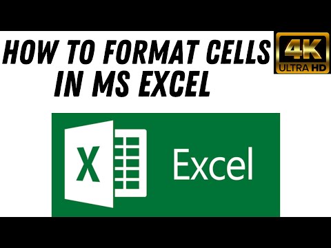 How To Format Cells In Ms Excel