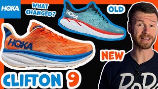 Comparing the 2023 Hoka Clifton 9 vs Clifton 8 | Clifton 9 Review | CMEVA Update?