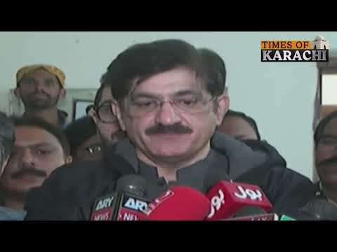 Kurram Ky Maslay Ka Hal Karachi Mai Road Band Krny Sy Nhi Hai - Murad Ali Shah | Karachi Protest