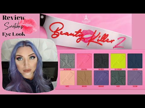 Jeffree Star Cosmetics Beauty Killer 2 palette review / tutorial / first impressions