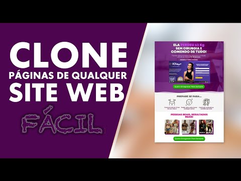 Como CLONAR páginas de sites e editar - FÁCIL