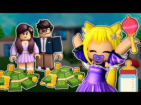 Nos ADOPTAN Padres MILLONARIOS 💰  | MillyMusiiC en ROBLOX