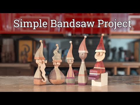 Band Sawn Elves (and Santa!)