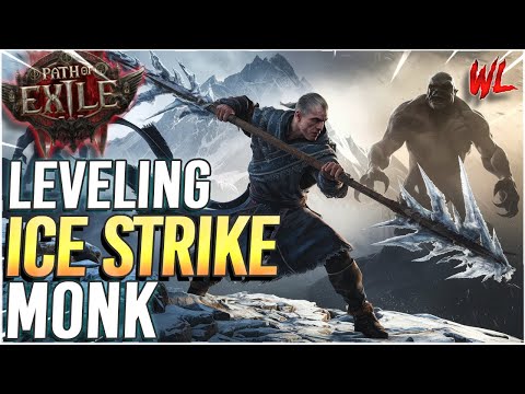 Path of Exile 2 Monk Leveling Build For Act 1 and 2 Early Access!