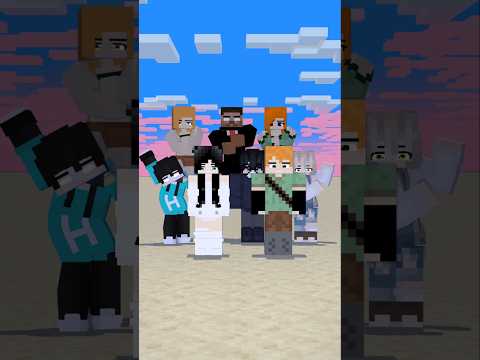 APT APT DANCE Help Haiko #minecraft #shorts #bedrock #apt #anime #friendship #trending