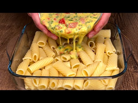 It's so delicious that I make it almost every week! 💯 The most delicious pasta in 10 minutes!