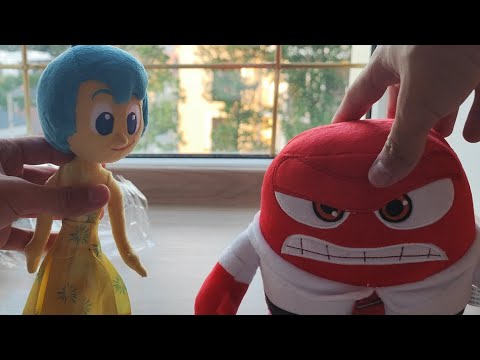 Joy & Anger Inside Out Plush toys Unboxing 4K60FPS 📷Xiaomi 11T Pro