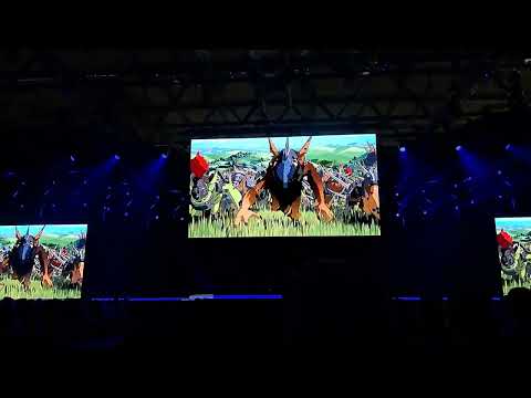 Crowd Reaction to Towerborn reveal trailer at Opening Night Live 2024 | Gamescom 2024