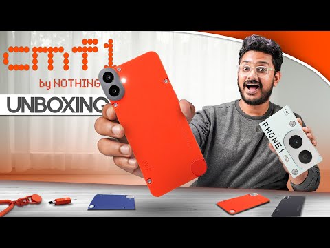 CMF Phone 1 Unboxing in ಕನ್ನಡ | MediaTek Dimensity 7300 5G, Super AMOLED LTPS, 5000 mAh @14,999₹