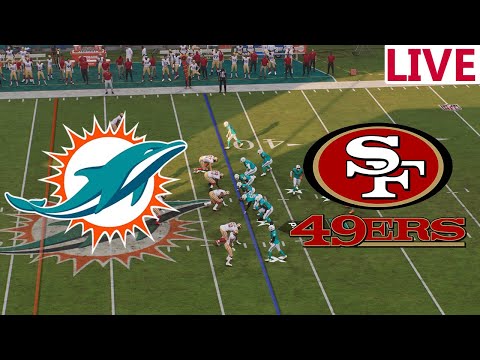 🔴LIVE 🔴San Francisco 49ers VS Miami Dolphins/ NFL Envivo/Madden NFL 25