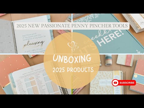 2025 PASSIONATE PENNY PINCHER HOME PLANNER UNBOXING | NOT YOUR AVERAGE PLANNER!