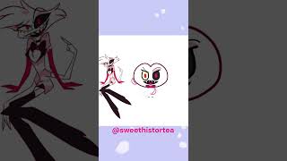 I drew Angel Dust as a Cherry #hazbinhotel #angeldust #angeldusthazbinhotel