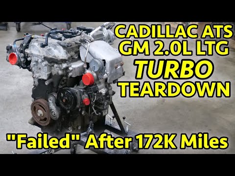 THE BEST GM ECOTEC? 2.0L Turbo LTG Cadillac ATS Engine Teardown. 13-23 Camaro Regal Malibu CTS