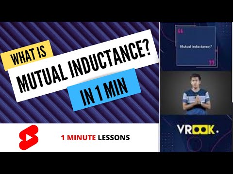 What is mutual inductance? #1minuteLessons #shorts