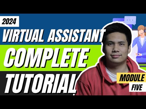 Role of Virtual Assistant Tutorial 2024 - VA For Beginners (Step-by-Step) | Tagalog - Module 5