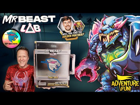 MrBeast Lab Panther Apex Beast Panther Collector Toy Action Figure AdventureFun Toy review!