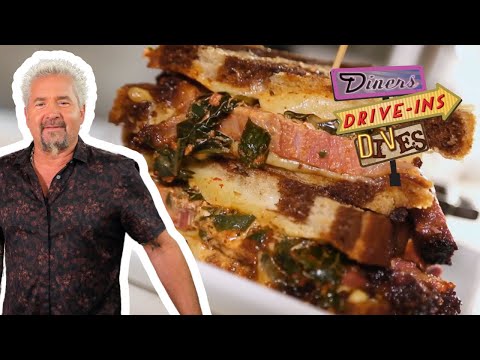 Guy Fieri Returns for *Out of Bounds* Pastrami Sandwich | Diners, Drive-Ins and Dives | Food Network