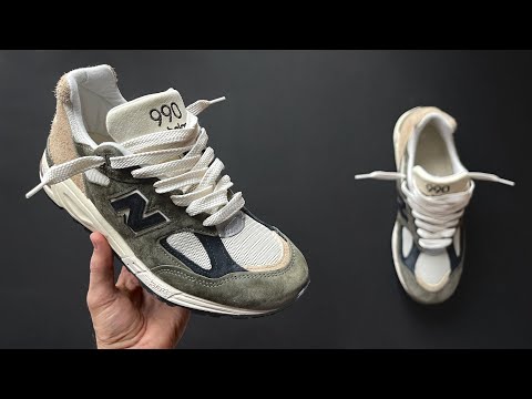 How To Lace Up Loose New Balance 990