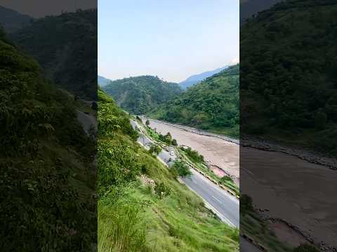 Kashmir Valley River and Mountain Beautiful View #kashmir #kashmirvalley #river #mountains #valley