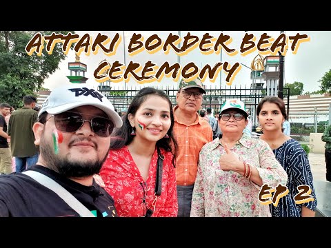 Attari Border Beating Retreat dekh ke Josh bhar gaya | Trip to Amritsar | EP 2 | Desi Motard