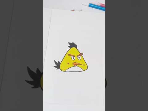 Angry bird kuning #angrybirds #art