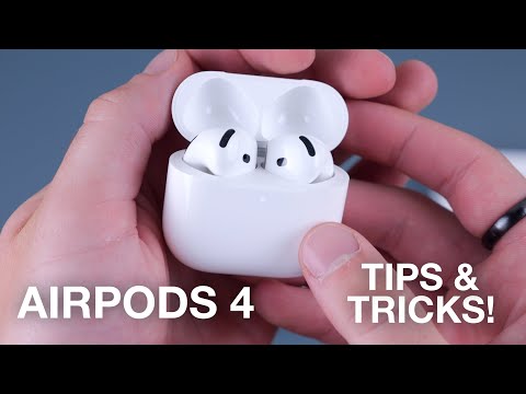 How to use AirPods 4 + Tips/Tricks!