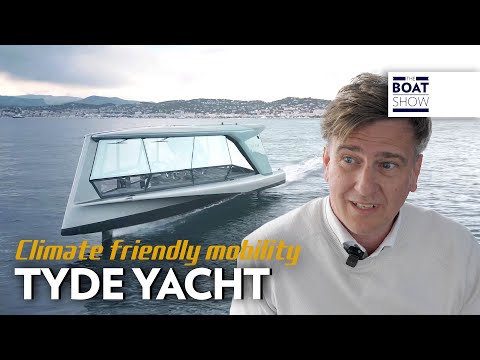 TYDE THE ICON - Foiling Electric Yacht by BMW - The Boat Show