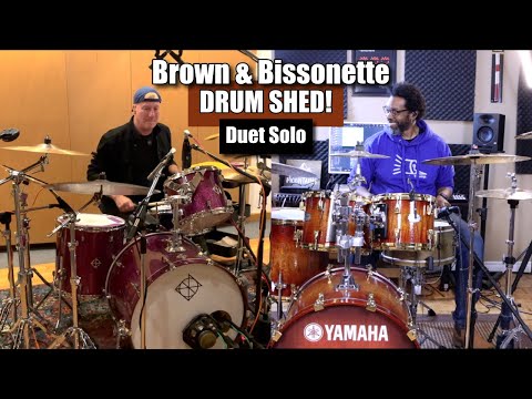 Rob Brown & Gregg Bissonette Drum Shed! 🔥🥁🥁