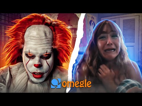 Pennywise scares the crap out of people on Omegle