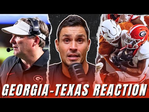 Georgia-Texas REACTION: Dawgs Embrace Underdog Status | College Football Week 8