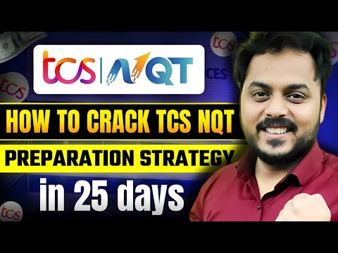 How to Crack TCS NQT in 25 Days | Important Topics | Full Roadmap | Strategy to Crack TCS NQT🔥