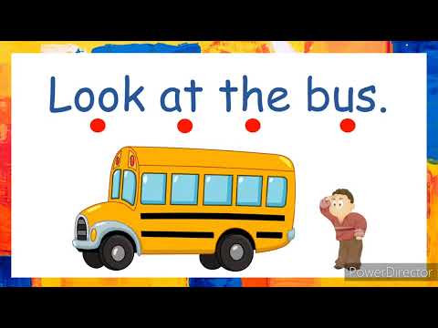 CVC Reading Lesson 5 | CVC Words in Sentences | Sentences with Short Vowel Uu