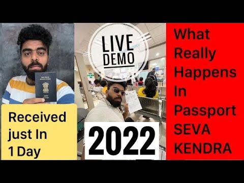 LIVE DEMO|PASSPORT SEVA KENDRA DETAILED PROCEDURE PROCESS| HOW TO APPLY PASSPORT ONLINE PROCESS 2024