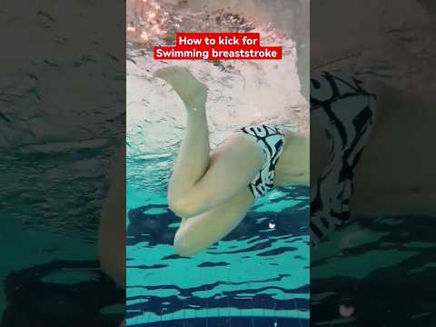 How to swim breast stroke kicks