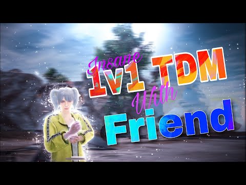 INSANE 1V1 TDM WITH MY FRIEND ❤️| @amaneditz1412