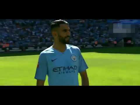 Mahrez skills dribbling&Goals 2019 HD مهارات محرز ألة المراوغات