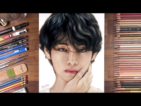 Drawing BTS: V | drawholic